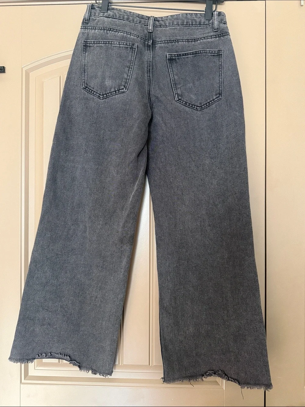 Raelynn Washed Low Rise Baggy Jeans - Picture 3 of 3